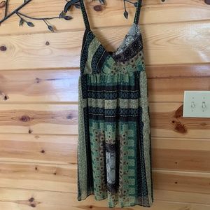 AGB Print Dress